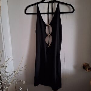 Black Halter Dress